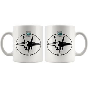 Official South Weber Jets Mug (White)