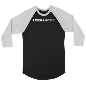 Adult Utah Heat 3/4 Raglan Shirt with Contrast Sleeves
