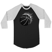 Load image into Gallery viewer, Adult Utah Heat Ghosted 3/4 Raglan Shirt with Contrast Sleeves