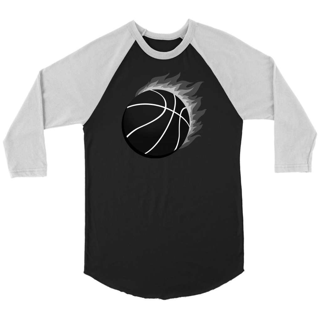 Adult Utah Heat Ghosted 3/4 Raglan Shirt with Contrast Sleeves