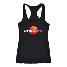 Load image into Gallery viewer, Women&#39;s Utah Heat Logo Racerback Tank