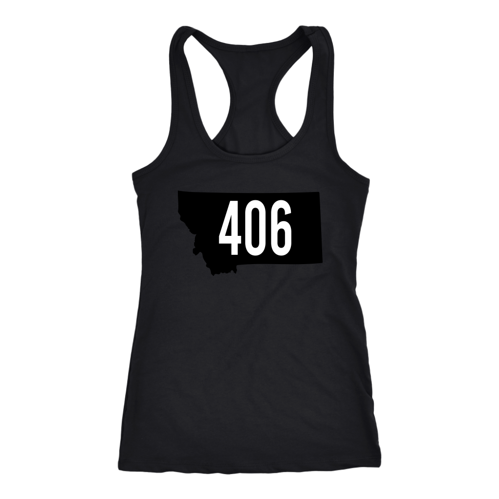 Women's Montana Rebels 406 Racerback Tank