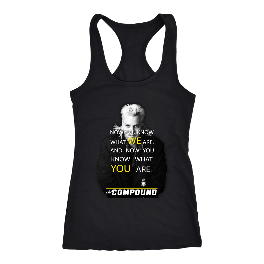 The Compound What We Are Racer Back Tank