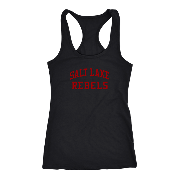 Women's Salt Lake Rebels Fanwear Racer Tank
