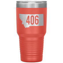 Load image into Gallery viewer, Montana Rebels 406 30oz Tumbler