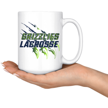 Load image into Gallery viewer, Grizzlies Lacrosse Claw 15oz. Mug