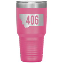Load image into Gallery viewer, Montana Rebels 406 30oz Tumbler