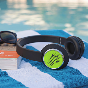 Grizzlies Lacrosse Claw Wireless Headphones