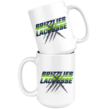Load image into Gallery viewer, Grizzlies Lacrosse 15oz. Mug