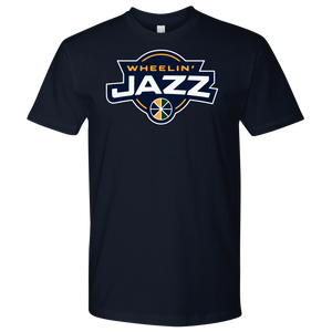 Premium Men's Wheeln' Jazz Personalized T-Shirt