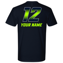 Load image into Gallery viewer, Premium Men&#39;s Copper Hills Grizzlies Lacrosse Personalized T-Shirt