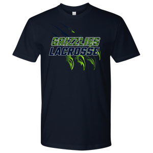 Premium Men's Copper Hills Grizzlies Lacrosse T-Shirt