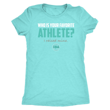 Load image into Gallery viewer, Women&#39;s IDA Favorite Athlete Triblend T-Shirt