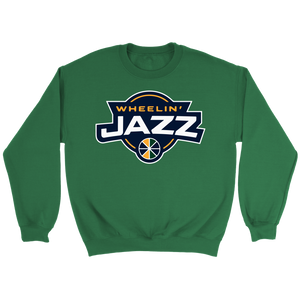 Adult Wheelin' Jazz Personalized Sweatshsirt
