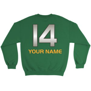 Adult Wheelin' Jazz Personalized Sweatshsirt