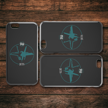 Load image into Gallery viewer, Official South Weber Jets Black iPhone Case