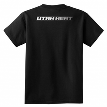 Load image into Gallery viewer, Youth Utah Heat It Up T-Shirt (front and back print)
