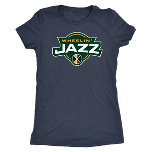 Women's Wheelin' Jazz Tribelnd Wheelin' T-Shirt