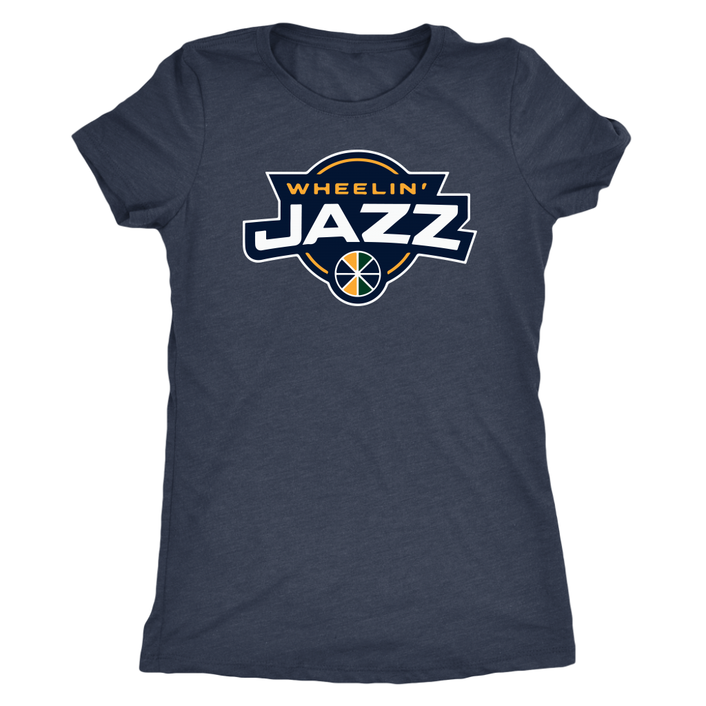 Women's Wheelin' Jazz Triblend T-Shirt