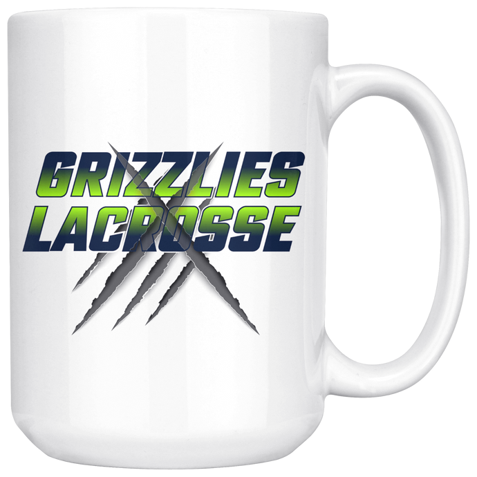 Grizzlies Lacrosse 15oz. Mug