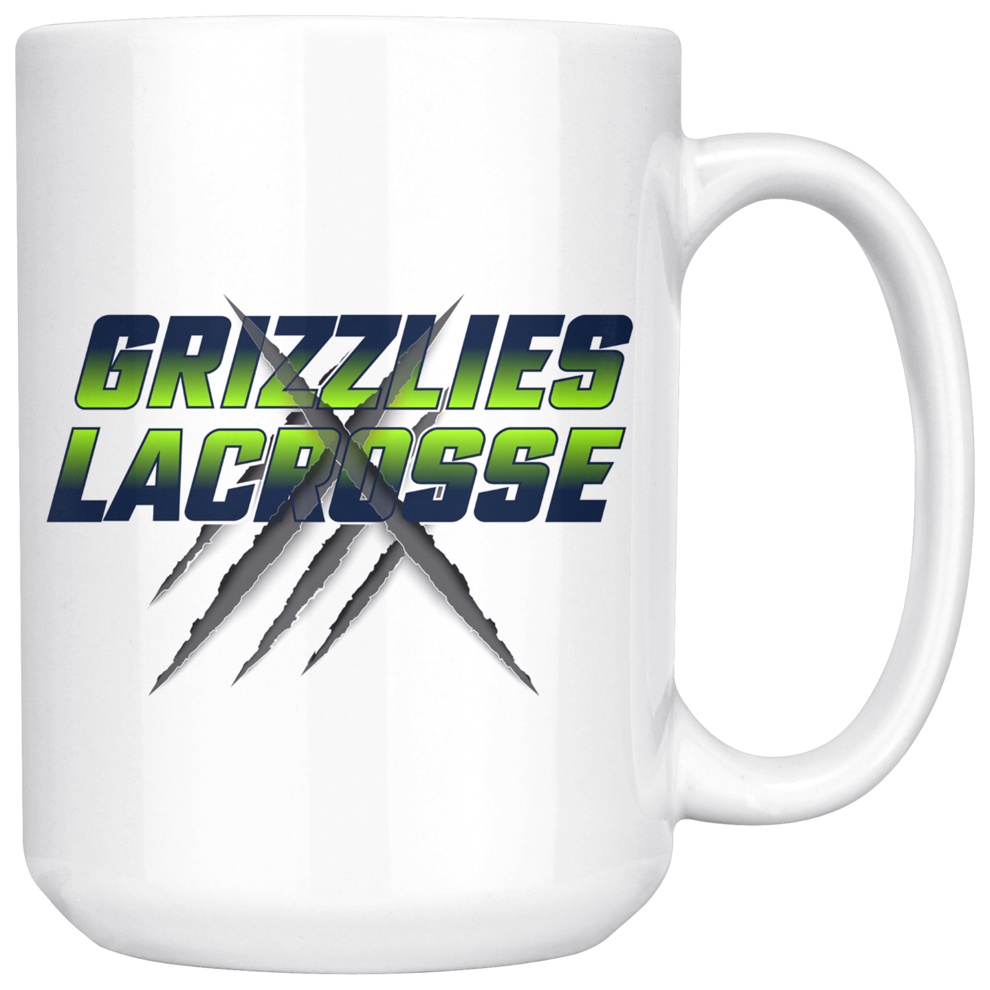 Grizzlies Lacrosse 15oz. Mug