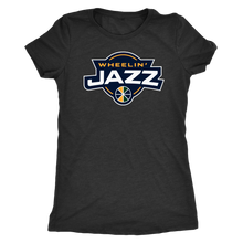 Load image into Gallery viewer, Women&#39;s Wheelin&#39; Jazz Triblend T-Shirt