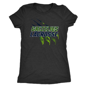 Women's Triblend Copper Hills Grizzlies Lacrosse T-Shirt