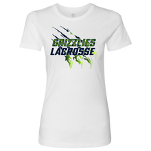 Load image into Gallery viewer, Premium Women&#39;s Copper Hills Grizzlies Lacrosse T-Shirt
