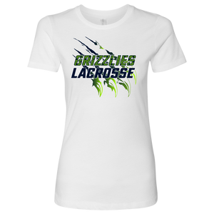 Premium Women's Copper Hills Grizzlies Lacrosse T-Shirt
