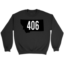 Load image into Gallery viewer, Adult Montana Rebels 406 Sweatshirt