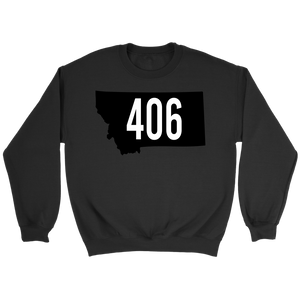 Adult Montana Rebels 406 Sweatshirt