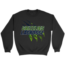 Load image into Gallery viewer, Adult Copper Hills Grizzlies Lacrosse Personalized Sweatshirt