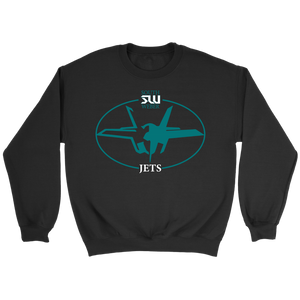 Adult South Weber Jets Black Sweatshirt
