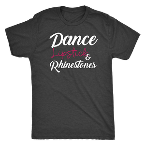 Men's IDA Staff Dance, Lipstick & Rhinestones Premium Triblend T-Shirt