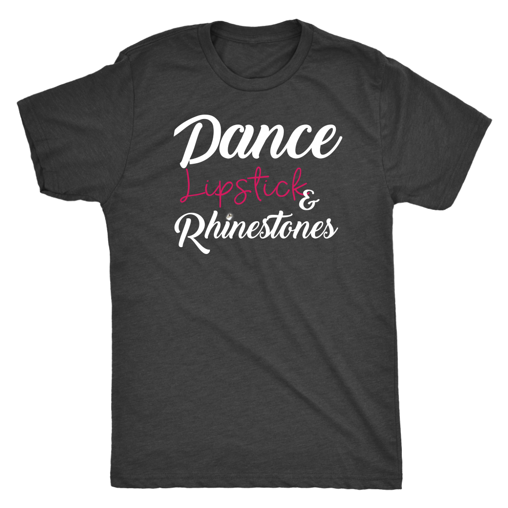 Men's IDA Staff Dance, Lipstick & Rhinestones Premium Triblend T-Shirt