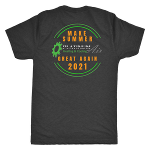 Adult Platinum Air Triblend Shirt