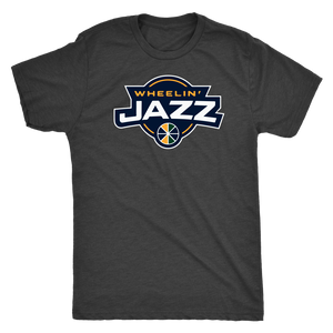 Men's Wheelin' Jazz Personalized T-Shirt