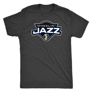 Men's Wheelin' Jazz Triblend T-Shirt