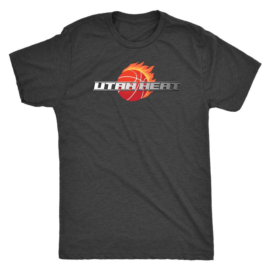 Men's Utah Heat Logo Premium Triblend T-Shirt