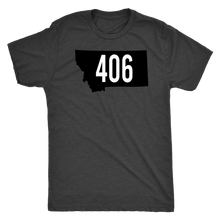 Load image into Gallery viewer, Men&#39;s Montana Rebels 406 Premium Triblend T-Shirt