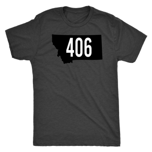 Men's Montana Rebels 406 Premium Triblend T-Shirt