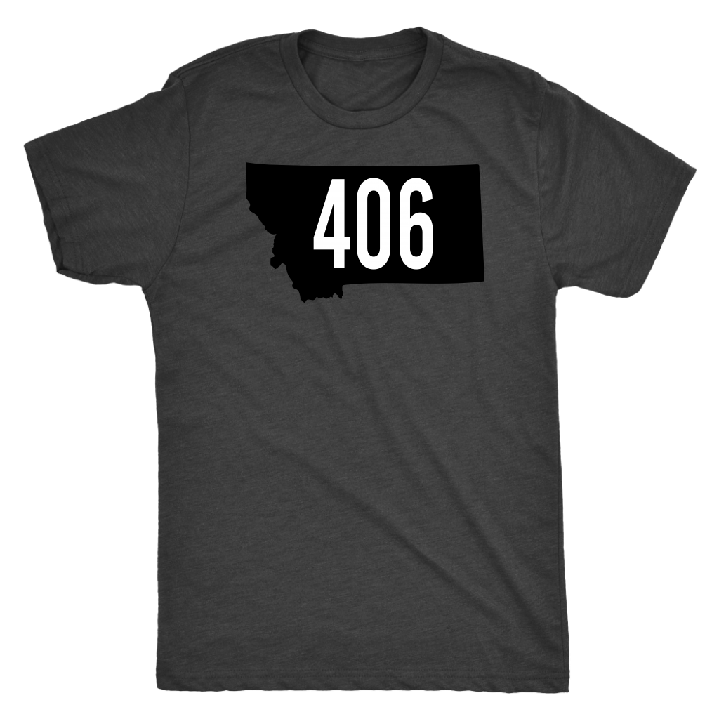 Men's Montana Rebels 406 Premium Triblend T-Shirt