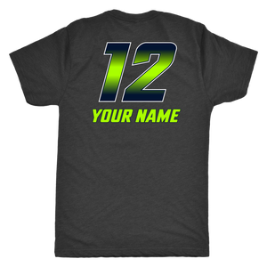 Men's Triblend Copper Hills Personalized T-Shirt
