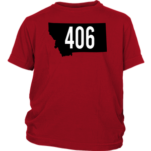 Youth Montana Rebels 406 T-Shirt