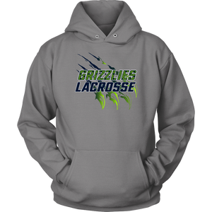Adult Copper Hills Grizzlies Lacrosse Personalized Hoodie