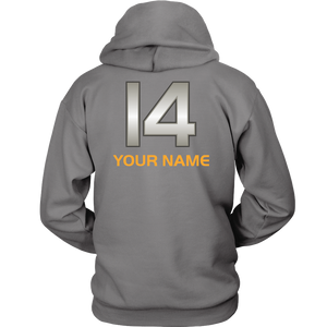 Adult Wheelin' Jazz Personalized Hoodie