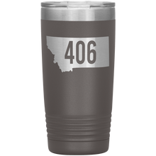 Load image into Gallery viewer, Montana Rebels 406 20oz Tumbler
