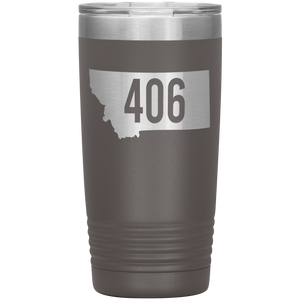 Montana Rebels 406 20oz Tumbler