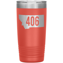 Load image into Gallery viewer, Montana Rebels 406 20oz Tumbler