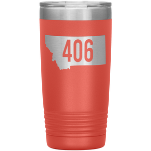 Montana Rebels 406 20oz Tumbler